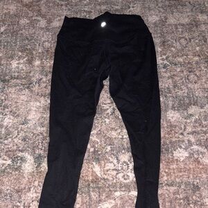 FAKE Lululemon Full Length Black Leggings